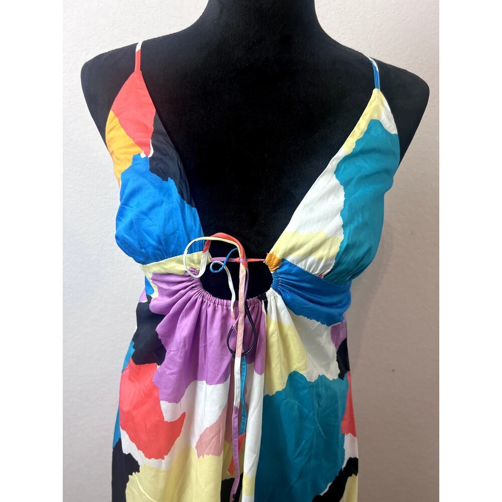 Rails Sabina Summer Colorblock Midi Dress  Size XS - Picture 2 of 8